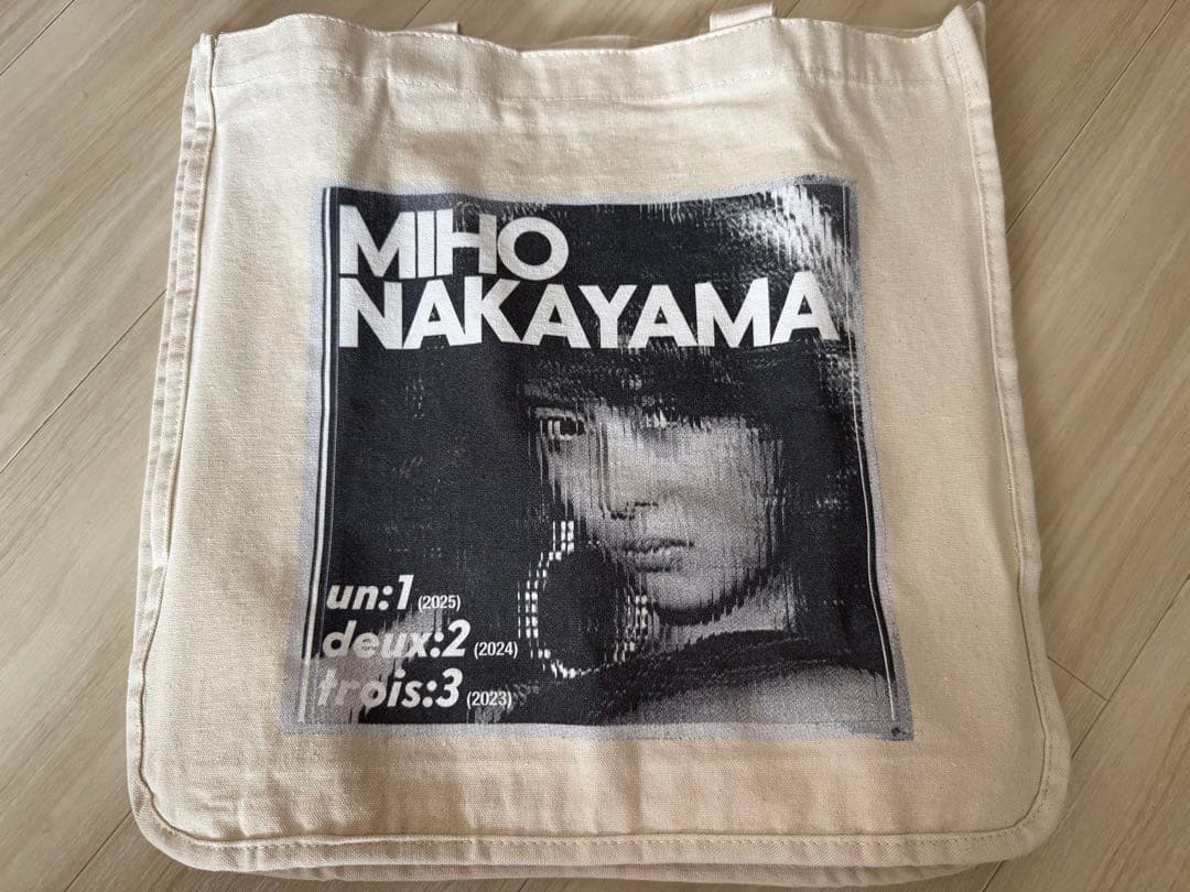 最終値下げ 中山美穂 40thコンサート NHKホール限定グッズ トートバッグ