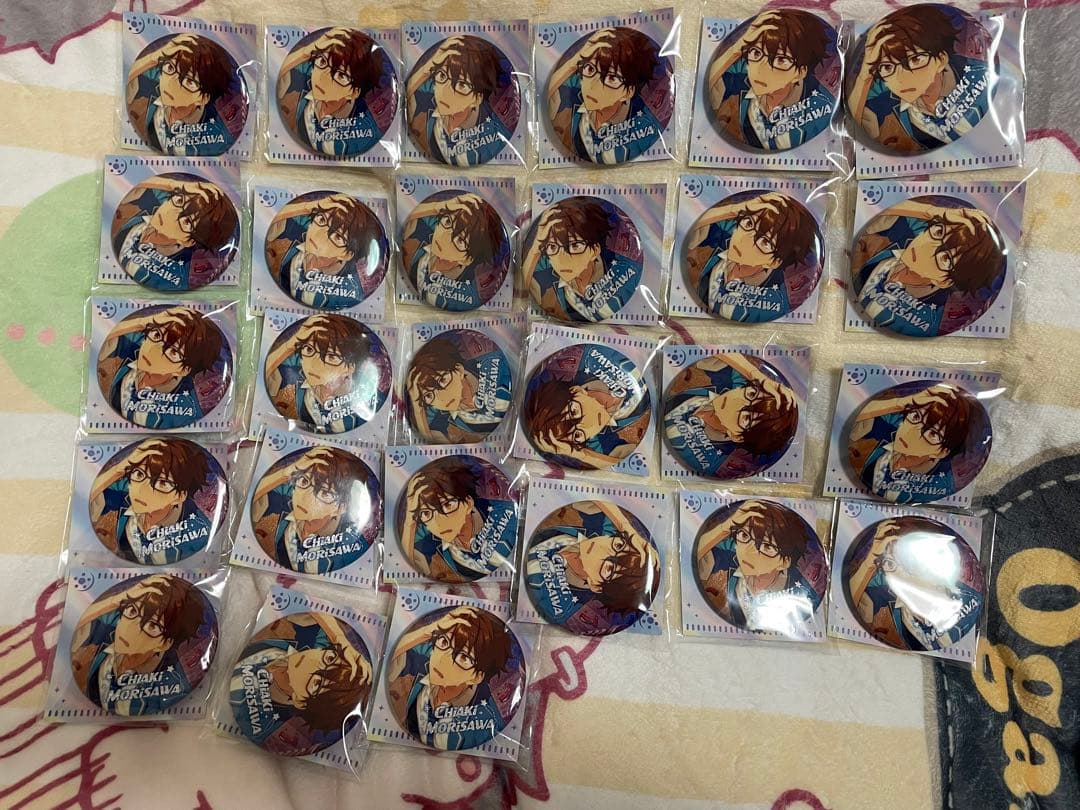 あんスタ 偶像夢幻祭 中国 追憶 缶バッジ 守沢千秋 B 28点