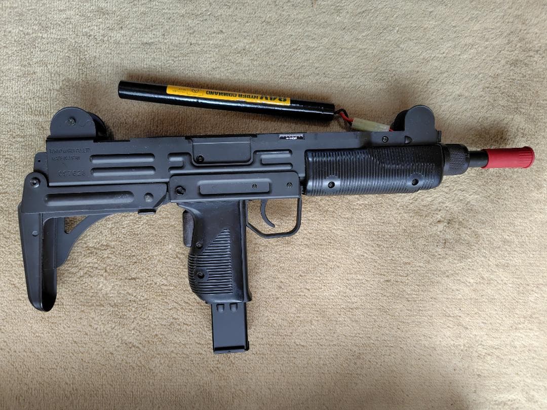 東京マルイ純正　UZI SMG 電動エアーガン　バッテリー付