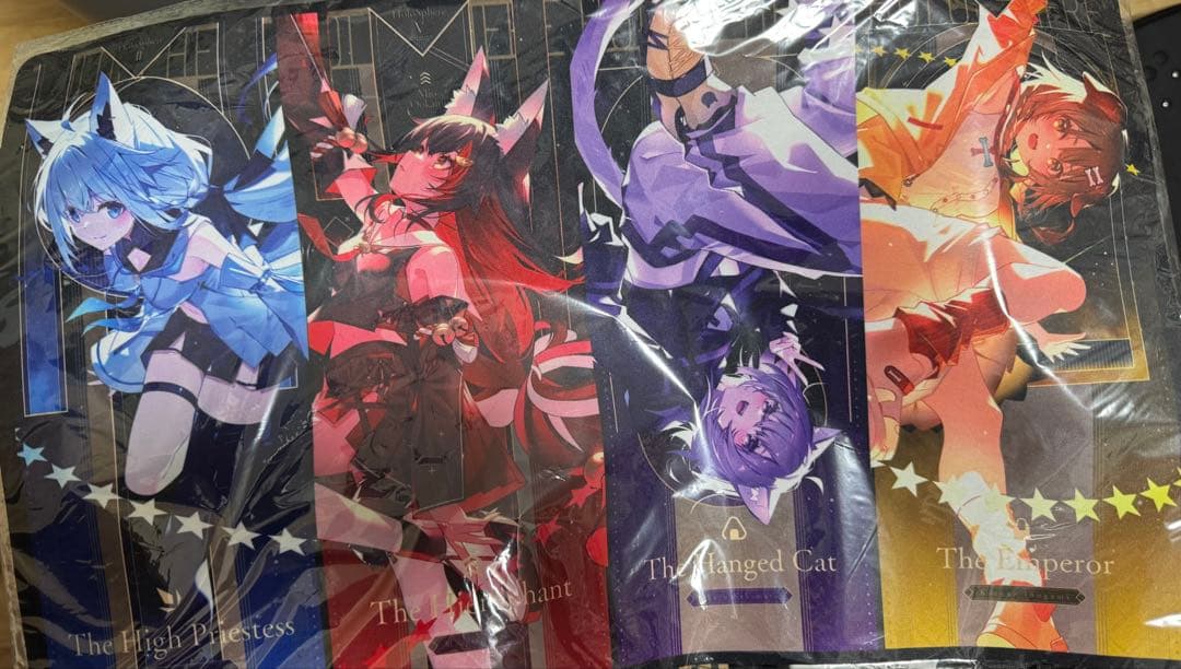 ホロカ　プレイマット　混沌の女神様　ホロライブ　ゲーマーズ　タロット