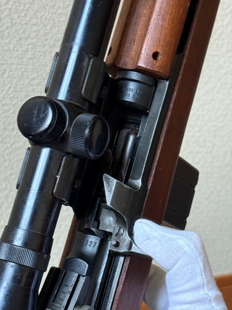 スコープ付き MGC M1カービン リアルウッド スリング オイラー モデルガン