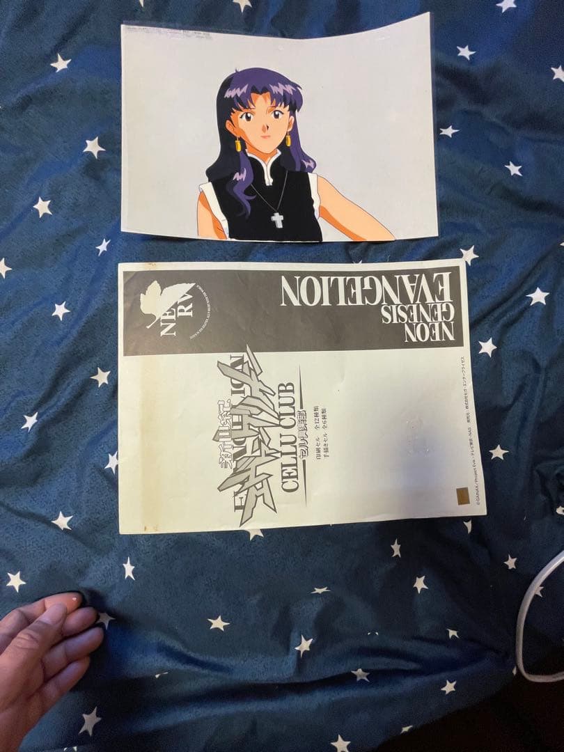 新世紀エヴァンゲリオン 限定 手描きセル画 葛城ミサト　セル倶楽部　レア