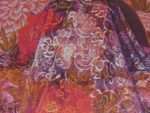 稲垣考二、花模様、希少な画集より、新品高級額、額装付、状態良好