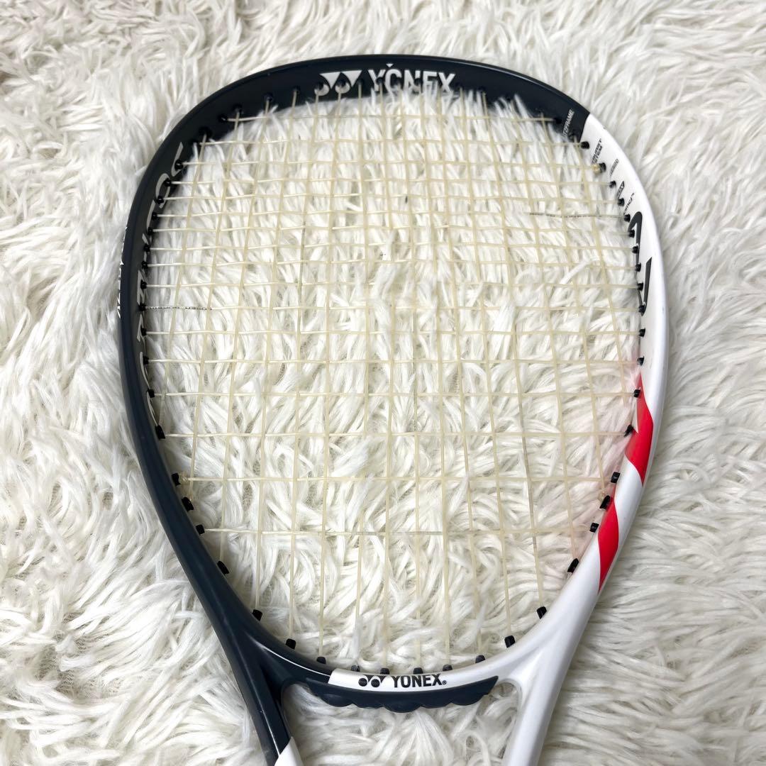 【美品】 ヨネックス ボルトレイジ 7V 前衛用 ソフトテニス ラケット ①