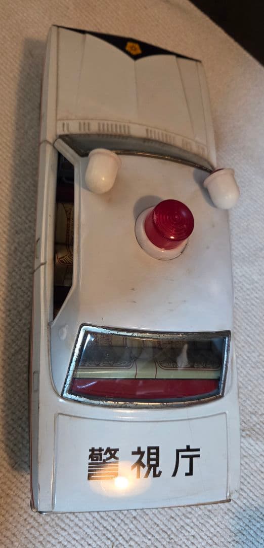 【年代物】【箱付】イチコー　グロリア　パトロールカー　ブリキ