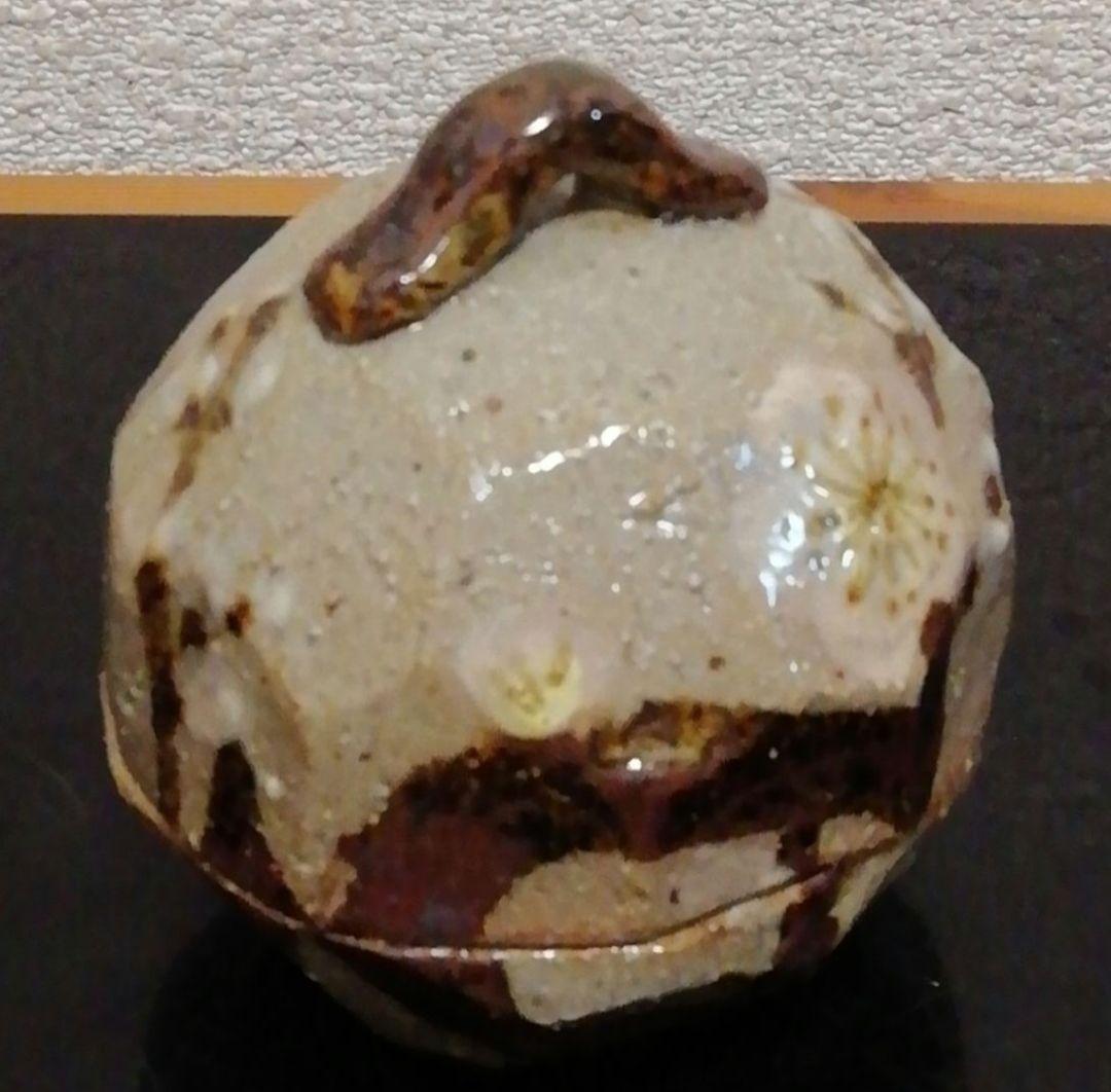 Romi　田端志音作　乾山　花図　香合　共箱　栞付　茶道具