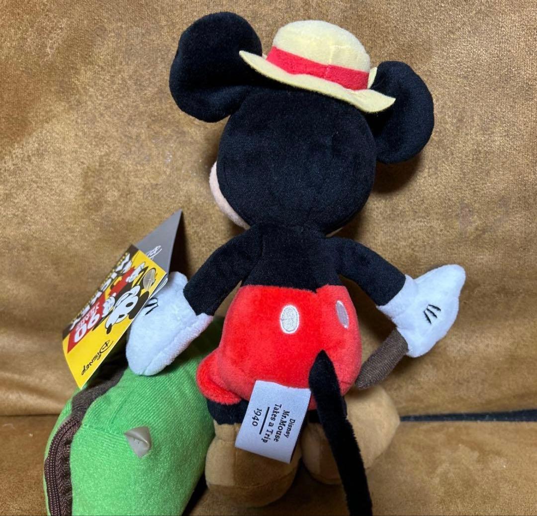 ミッキーマウス　ぬいぐるみ 90周年　ミッキーの汽車旅行　ディズニーストア