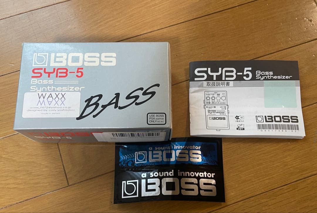 BOSS Bass Synth SYB-5 WAXX Mod ベースシンセ