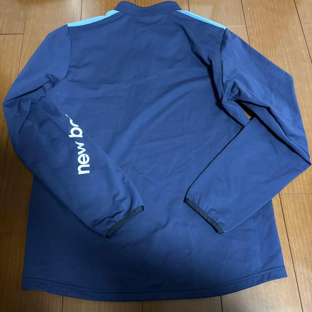 【L】FC東京 ハーフジップトップ ネイビー トレーニングウェア ニューバランス