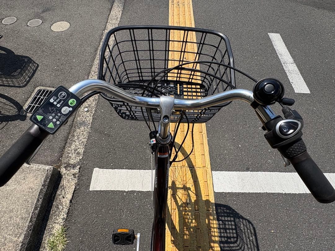 中古YAMAHA電動アシスト自転車　15.4Ah 大阪　030番