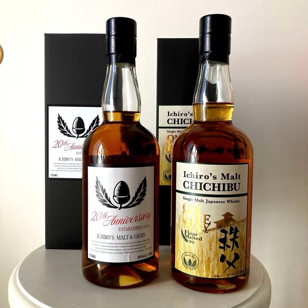 処分値下げ！　イチローズモルト２本セット　新品未開封！