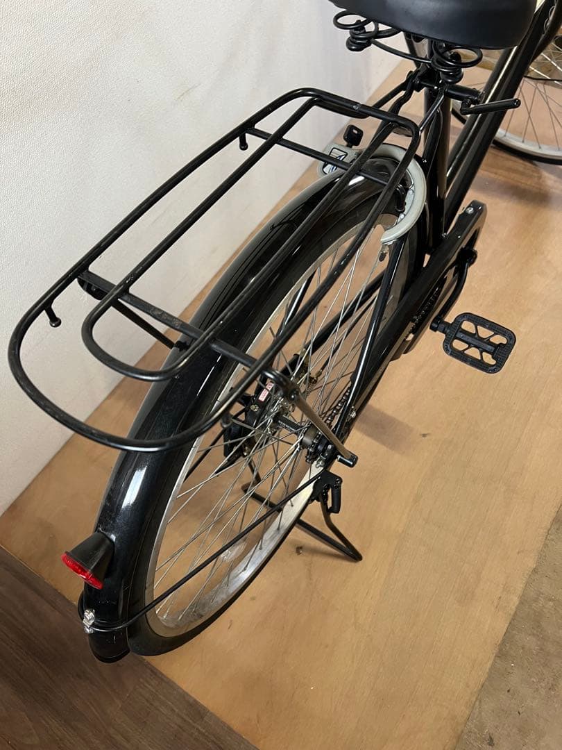 名古屋市内配達無料26インチシングルギア変則無し黒走行少ない
