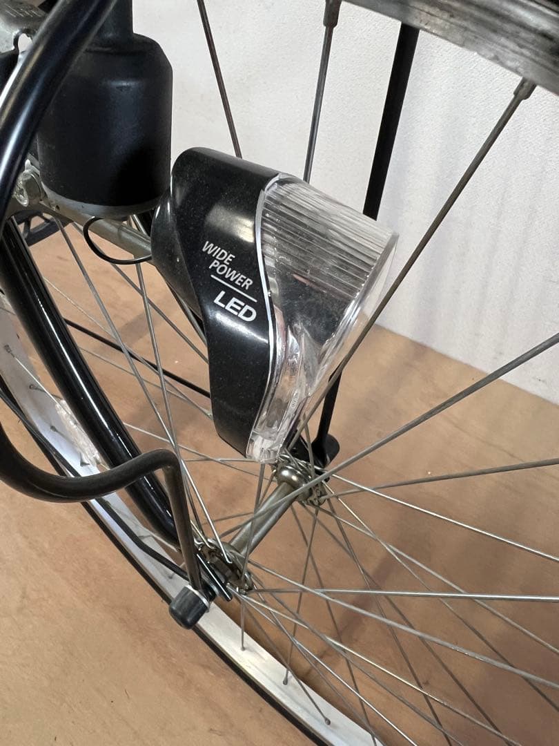 名古屋市内配達無料26インチシングルギア変則無し黒走行少ない