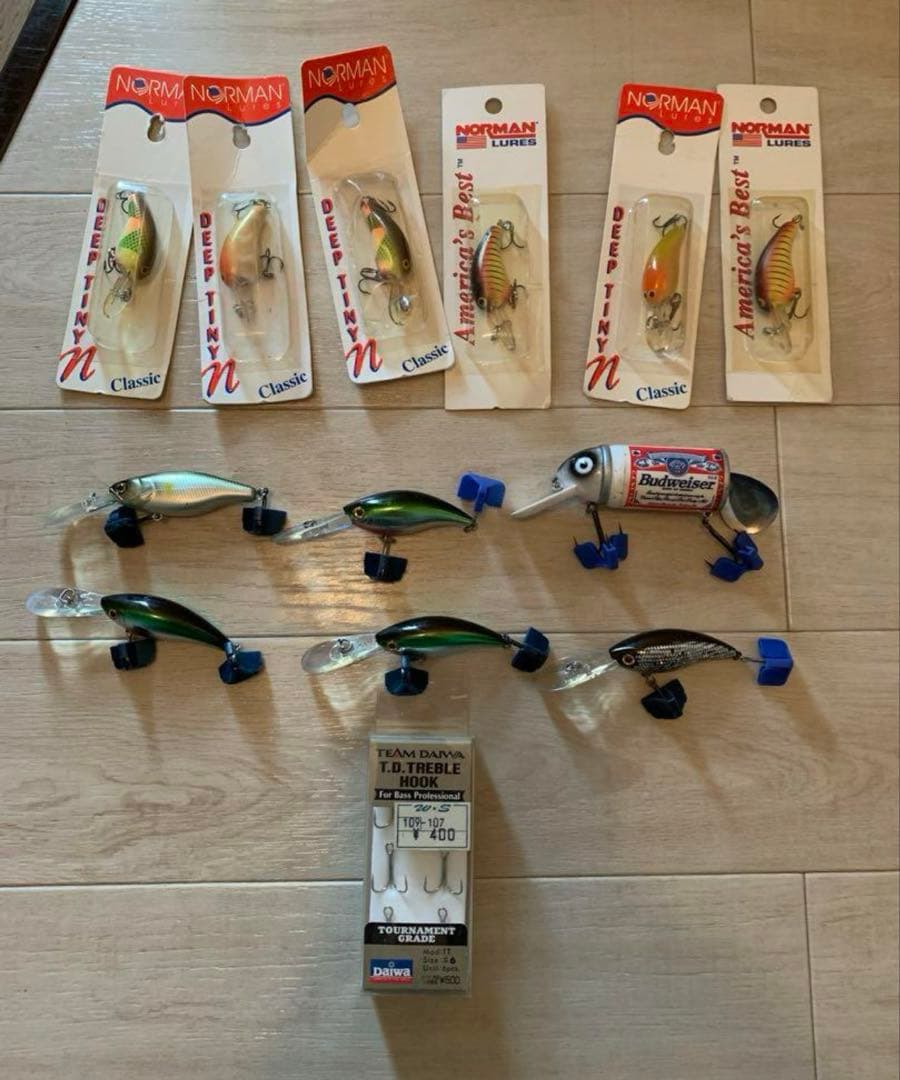 ルアー まとめ セット ダイワ　シマノ　釣りバス タイニー　ディープ ノーマン