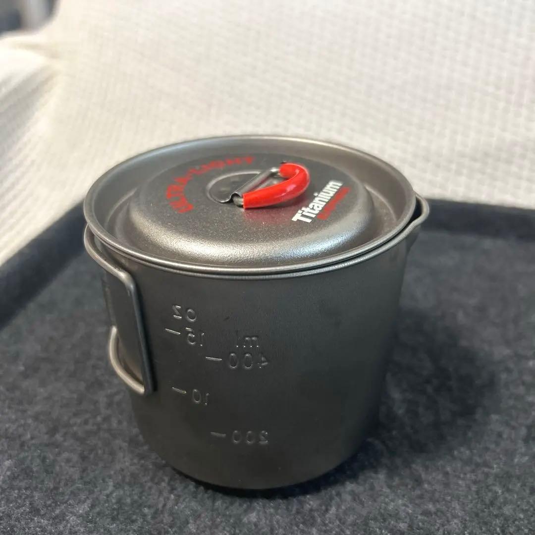 【未使用】EVERNEW チタンマグポット500 ULTRA-LIGHT