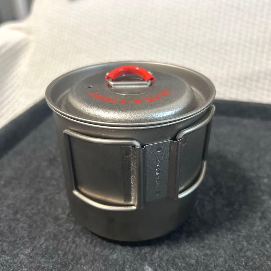 【未使用】EVERNEW チタンマグポット500 ULTRA-LIGHT