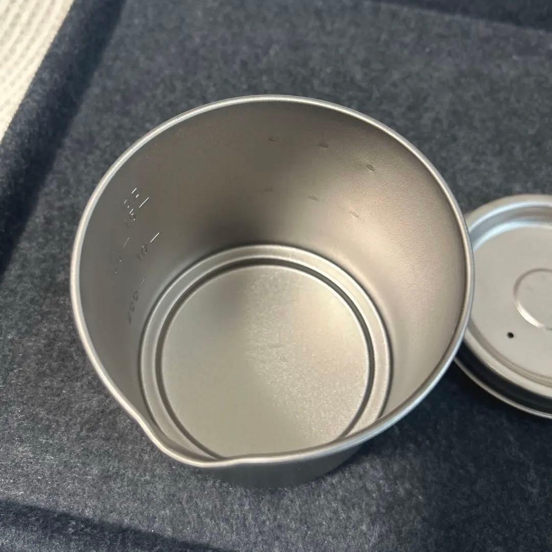 【未使用】EVERNEW チタンマグポット500 ULTRA-LIGHT