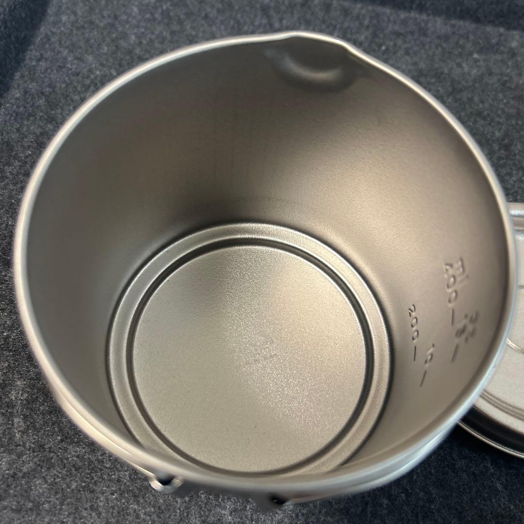 【未使用】EVERNEW チタンマグポット500 ULTRA-LIGHT