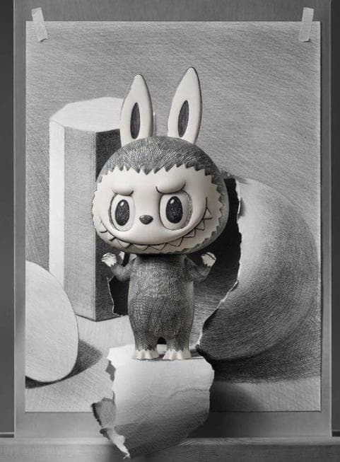 その他 THE MONSTERS MEGA LABUBU sketch 400%