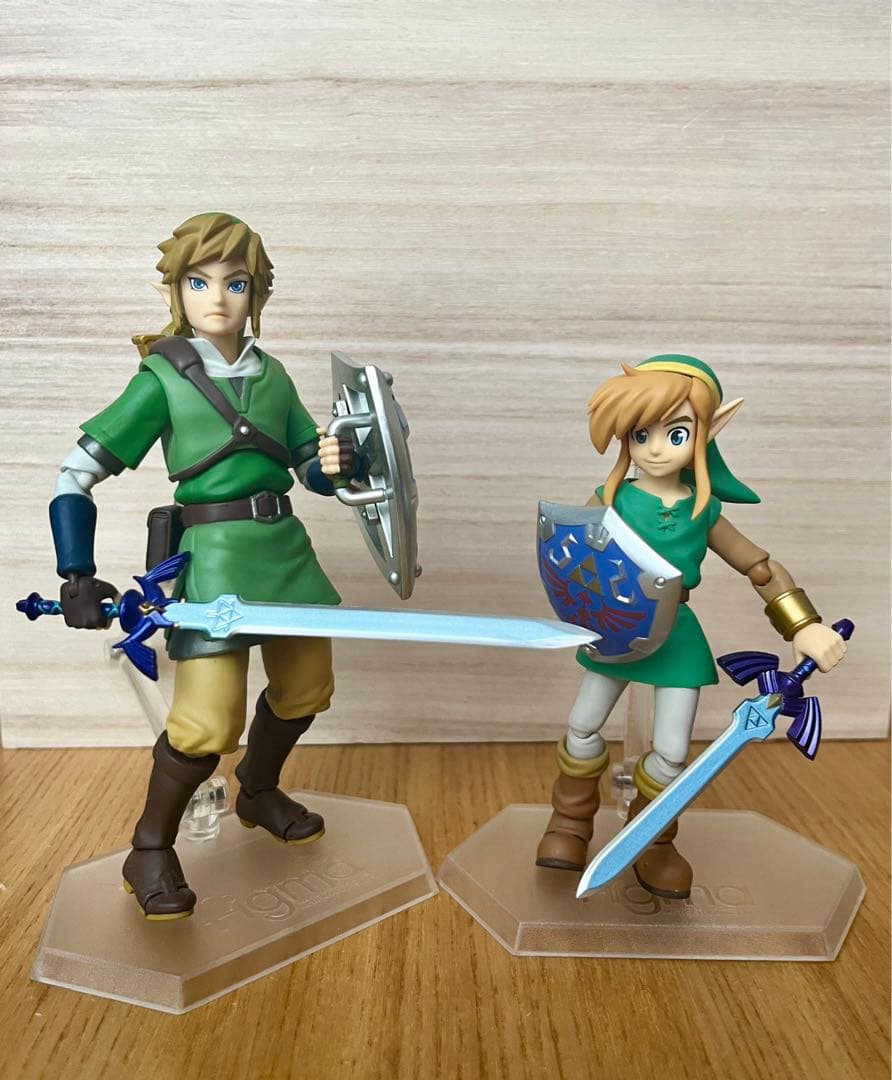 ゼルダの伝説 リンク フィギュア 3体セット