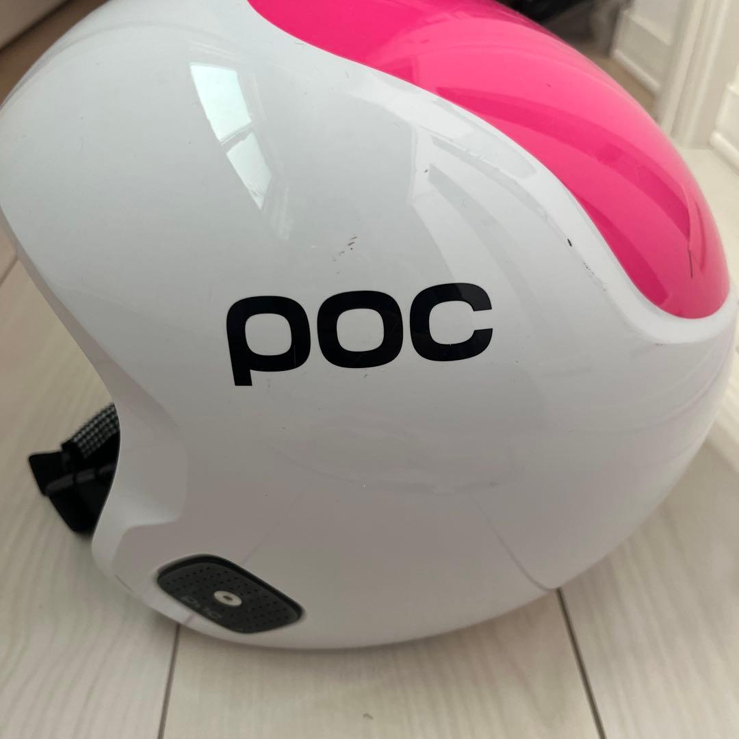 【値下げ】POC スキー・ヘルメットゴーグル ジュニア51cm〜54cm FIS