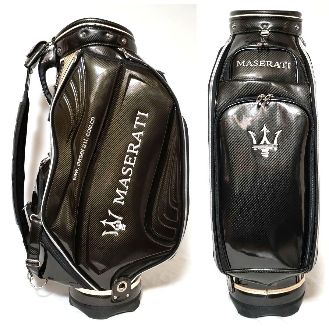 希少　MASERATI　キャディバック　ゴルフバッグ　マセラティ　非売品　3点式