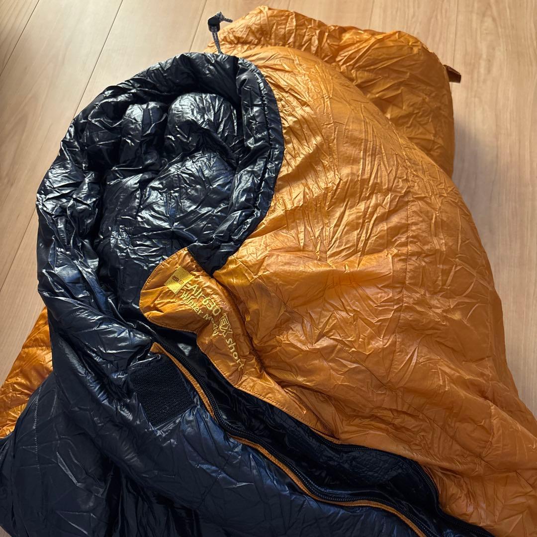 イスカ Air 630 EX short Winter Model 寝袋