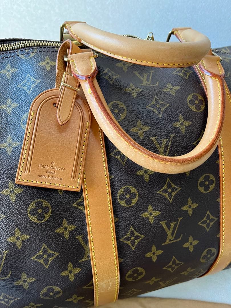 ショルダー付ルイヴィトン キーポル バンドリエール 55ボストンバッグ　保存袋付