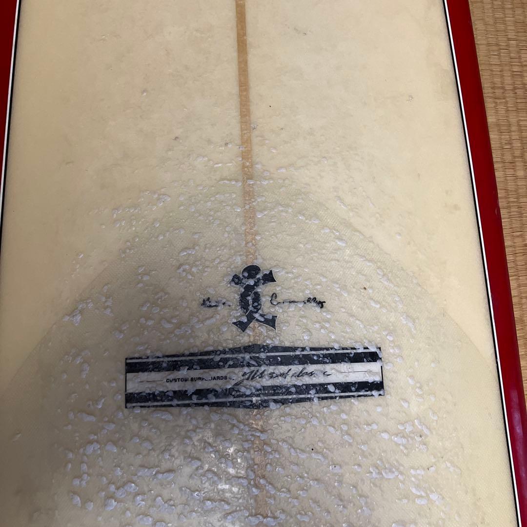 ワイユー YU サーフボードロングボード　手渡しのみ　フィンつき