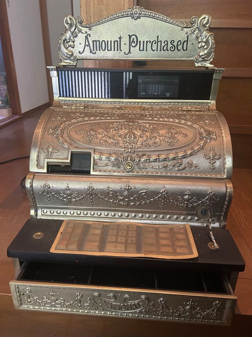 ま*さ様 ナショナル社製　レジスター NCR 2114 アンティーク