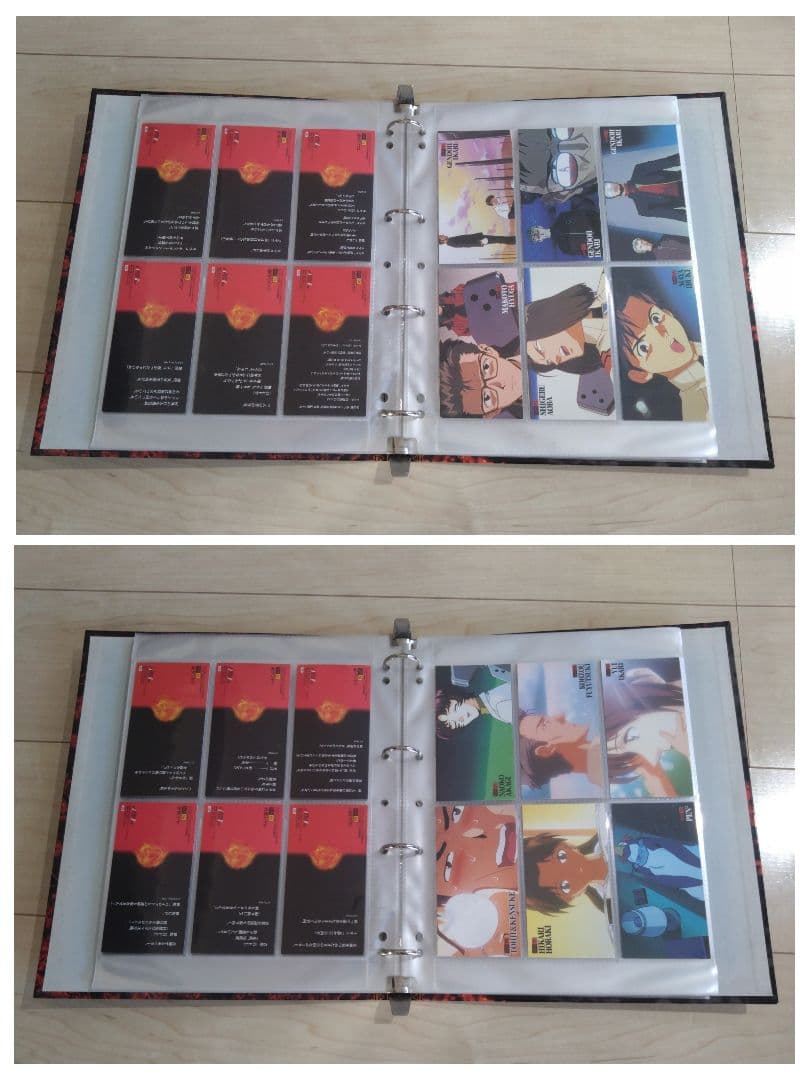 新世紀エヴァンゲリオン カードダスマスターズワイド 第1弾 専用バインダー付き