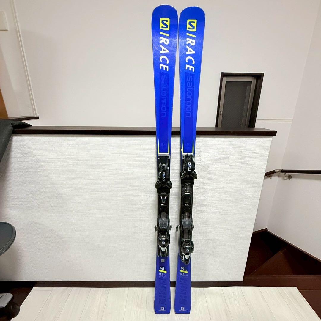 サロモンスキー板　S/RACE SL165cm X12 RUSH
