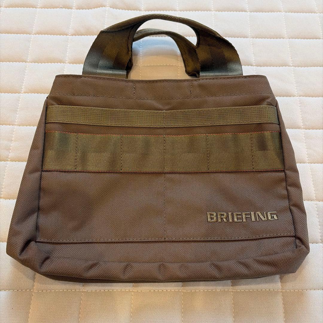 BRIEFING ラウンドバッグ　ラウンドトート
