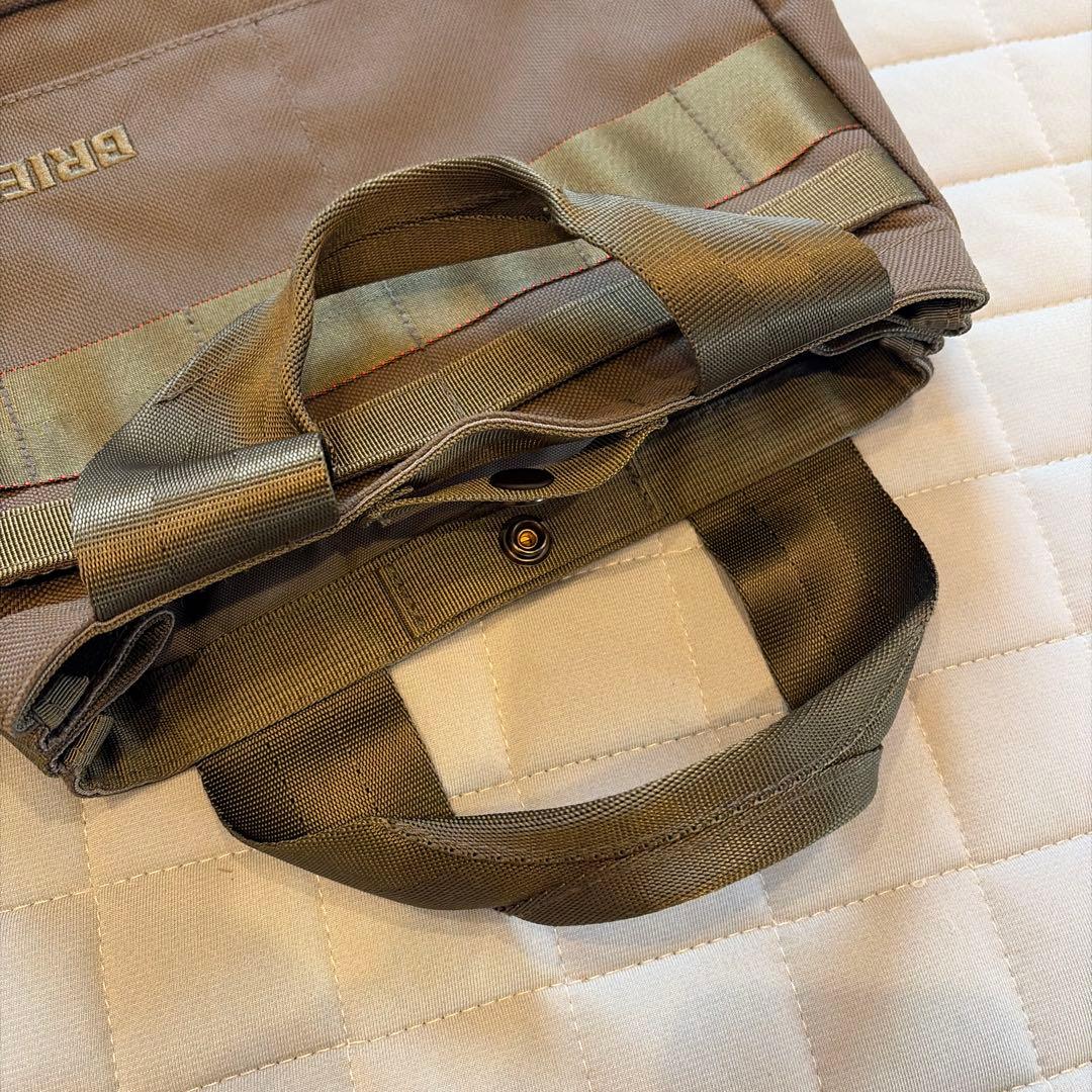 BRIEFING ラウンドバッグ　ラウンドトート