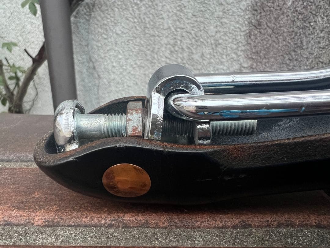 BROOKS SWIFTブルックス　スウィフト レザーサドル 黒 銅鋲