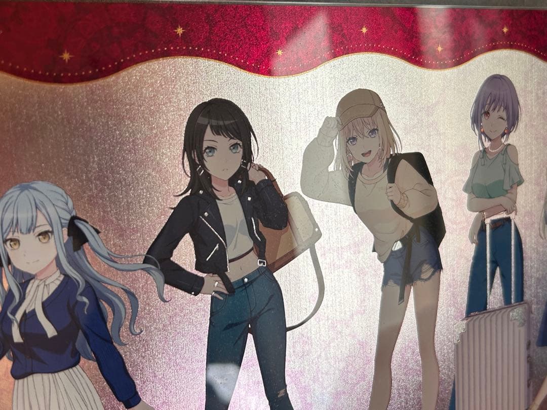 BanG Dream! Ave Mujica 箔入り 推し旅 A4アクリルボード