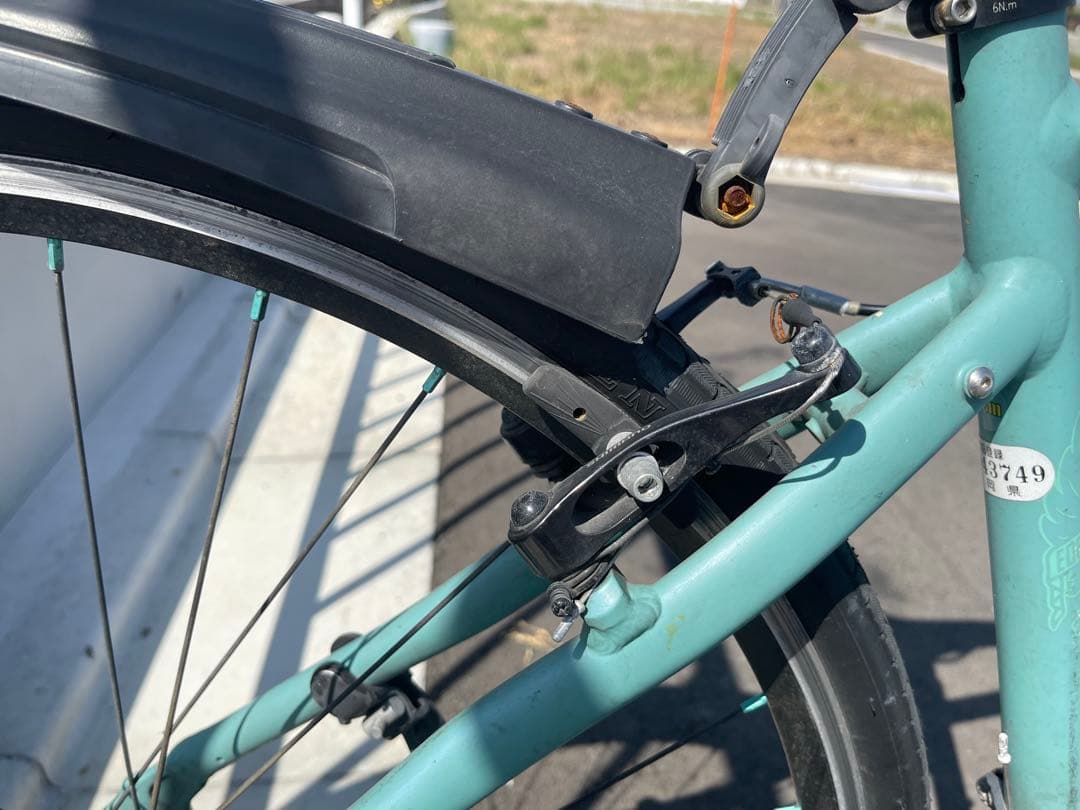 Bianchi クロスバイク ローマ3 チェレステ