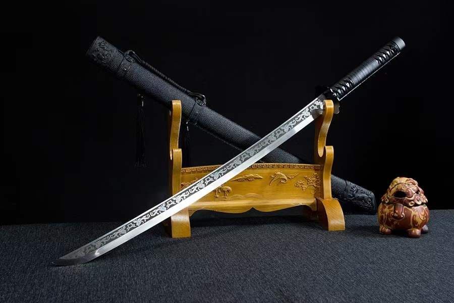 昇龍繍春刀- 古兵器 武具　刀装具　日本刀　模造刀 居合刀