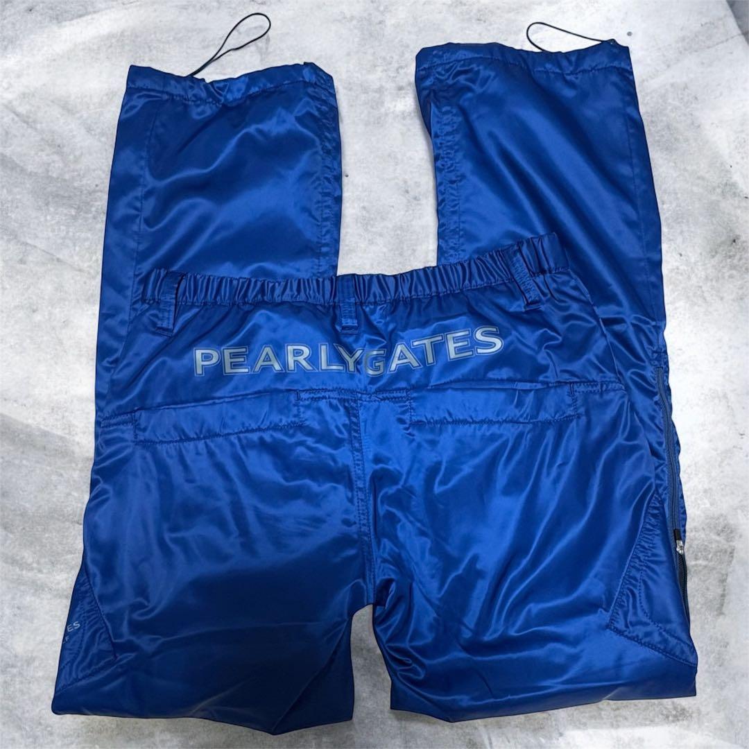 美品‼️パーリーゲイツ　ナイロン中綿パンツ　サイズ2 レディース　L 暖パン