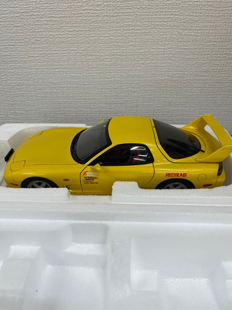 オートアート頭文字D 1/18 Mazda RX-7 FD