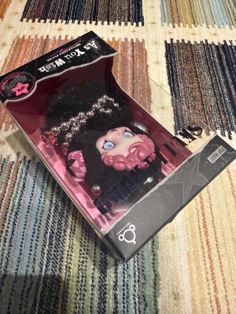 POPMARTタイ限定 スカルパンダ As You Wishぬいぐるみペンダント