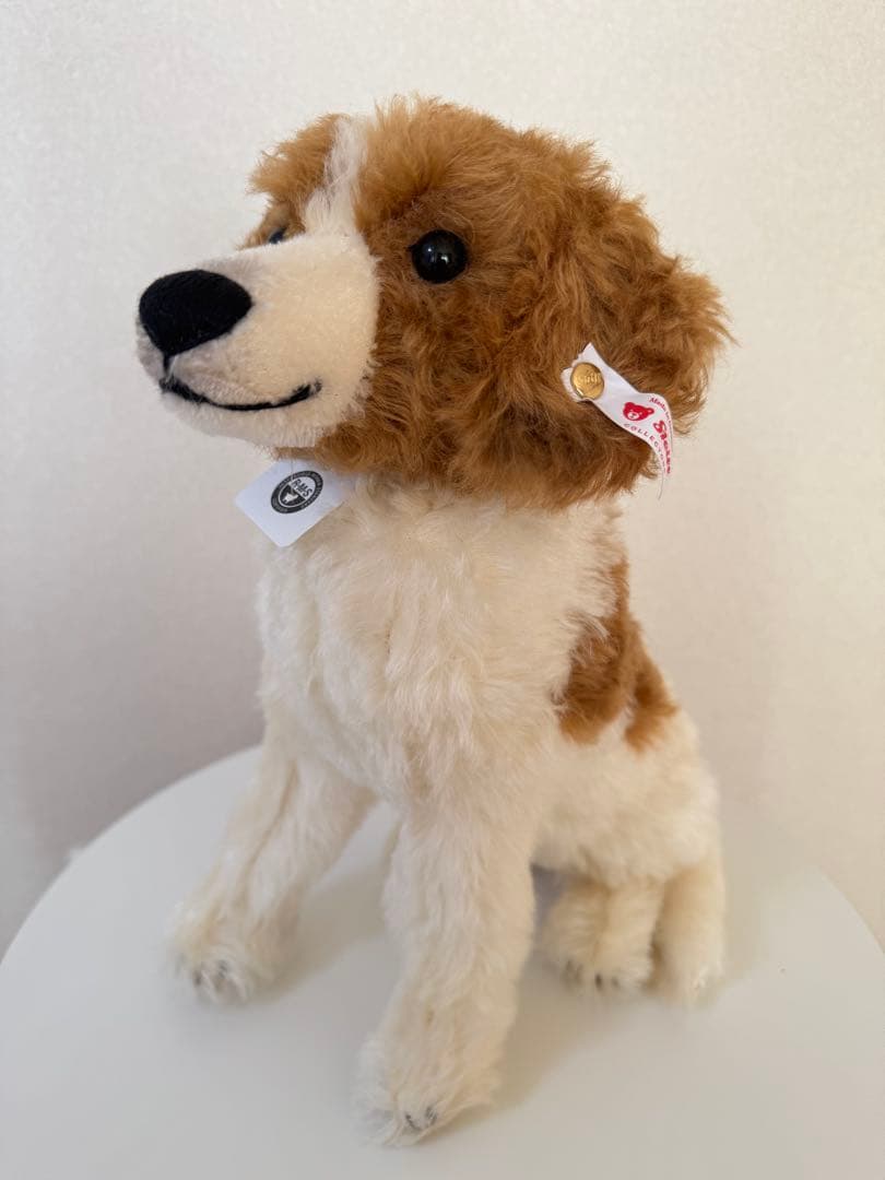 シュタイフ　Steiff ぬいぐるみ　コーイケルホンディエ　犬