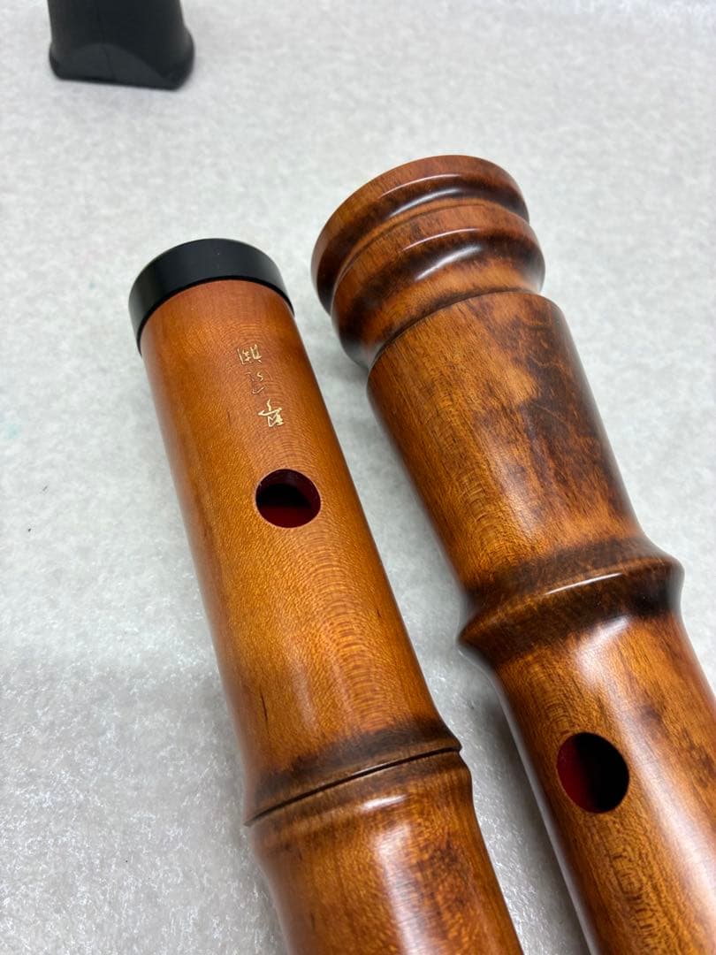 未使用品 都山流 銘木 琴風尺八 石高琴風監修