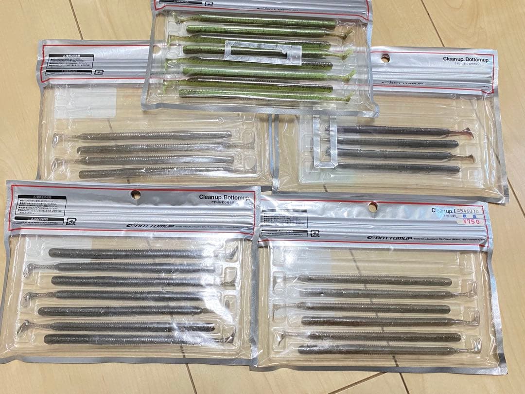 ボトムアップ　食わせワームセット