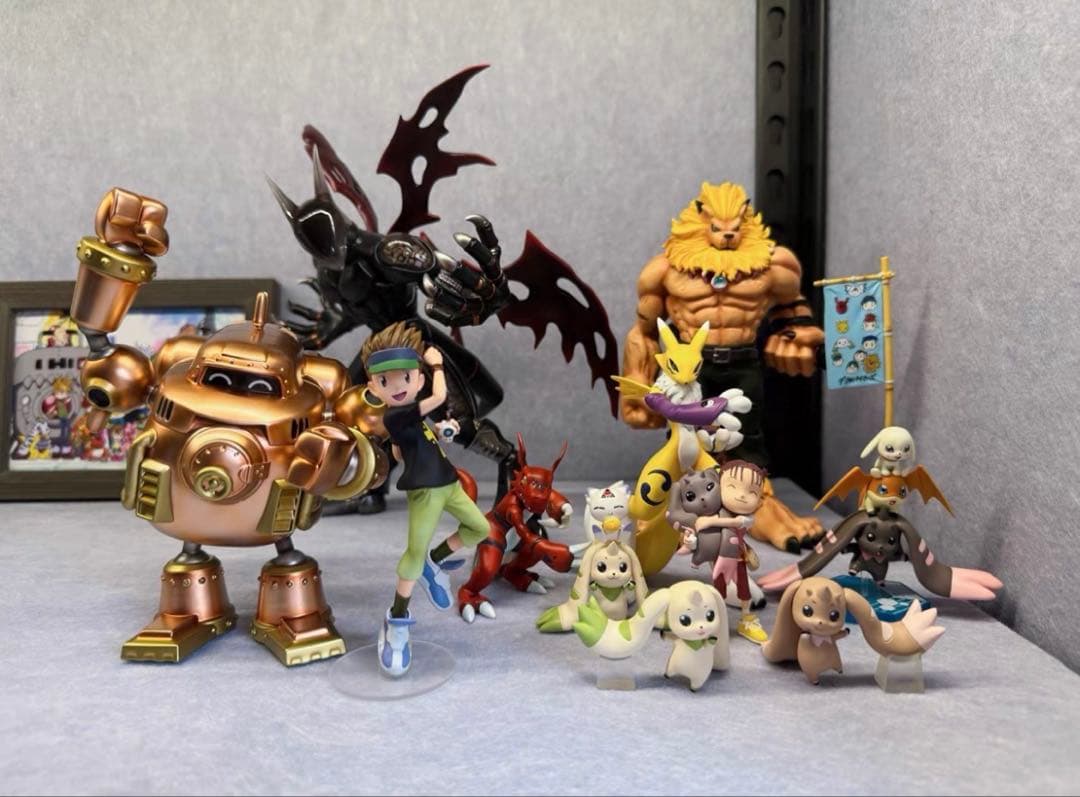 デジモン DMX-STUDIO ガードロモン+塩田博和 フィギュア