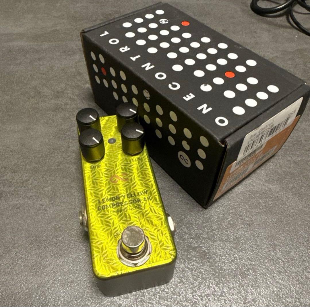 ギター One Control LEMON YELLOW COMPRESSOR 4K