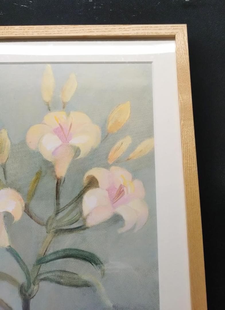 Y【保管品】アルベナの絵画　アルベナフリストバ　レプリカ　アートパネル　額付き