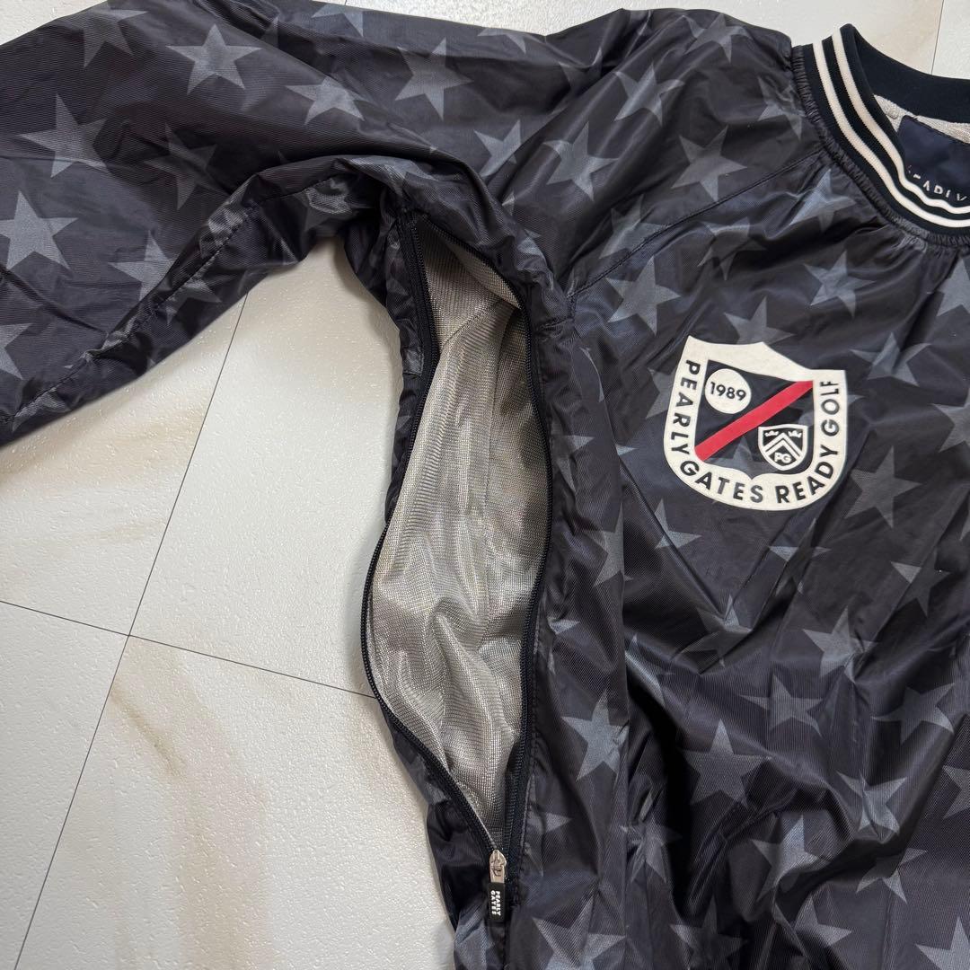 美品✨ PEARLY GATES スニード ジャケット 蓄熱 星柄 レディース