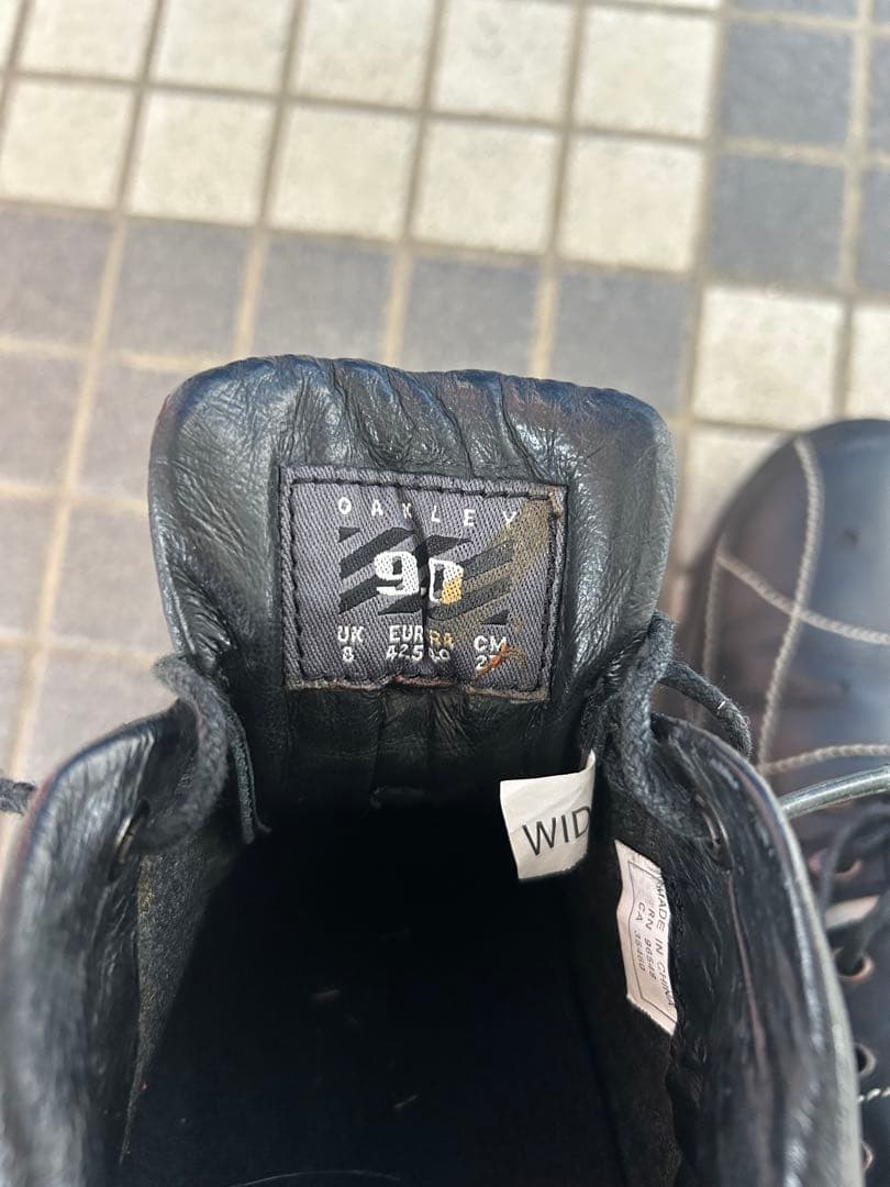 OAKLEY BOW TYE WIDE オークリー レザーシューズ スニーカー