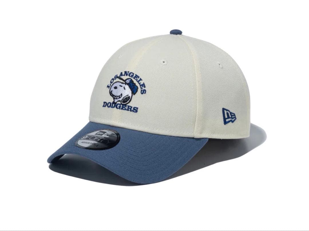 ニューエラ　ピーナッツ　ドジャース　コラボキャップ　新品